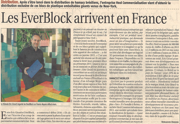 Lancement de Everblock en France - avril 2016